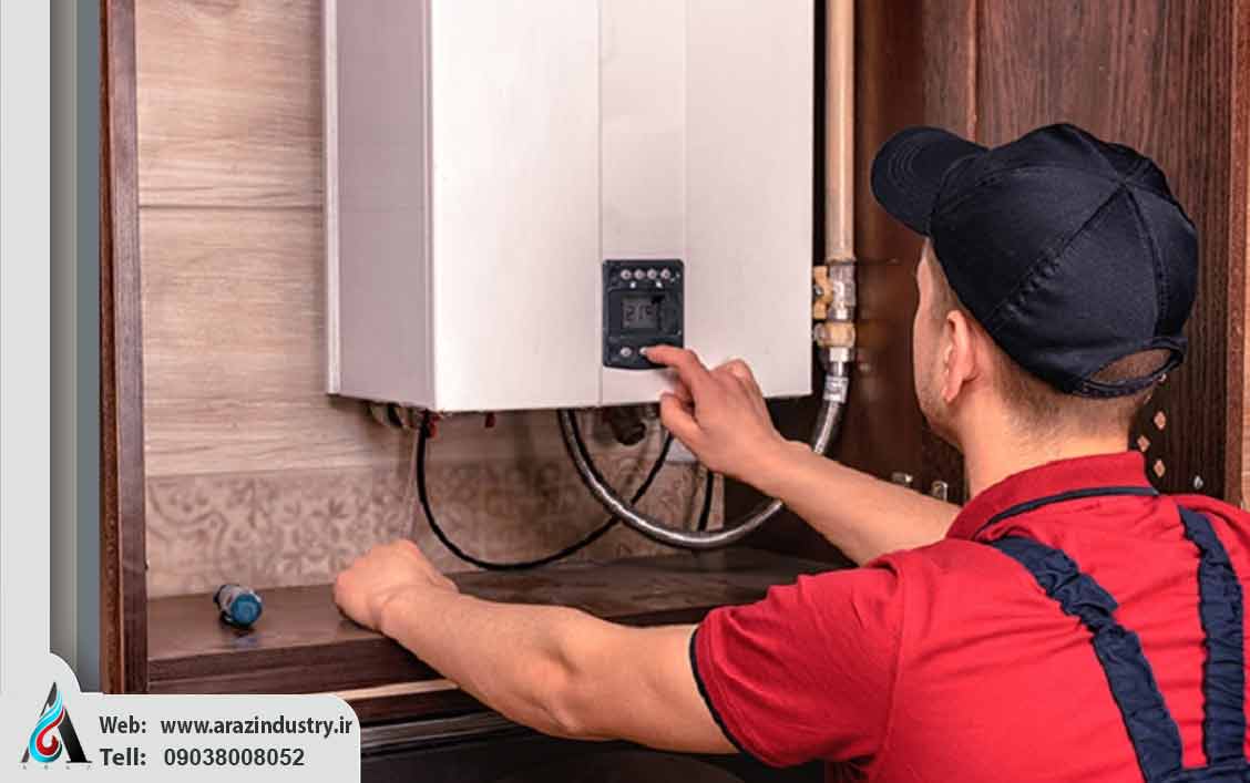 علت سرد و گرم شدن آب پکیج 