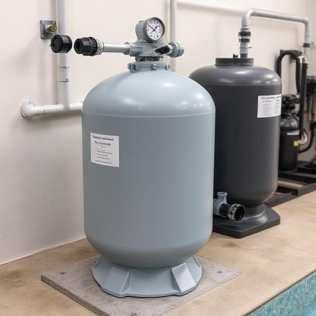 طرز کار فیلتر شنی استخری 1 طرز کار فیلتر شنی استخری