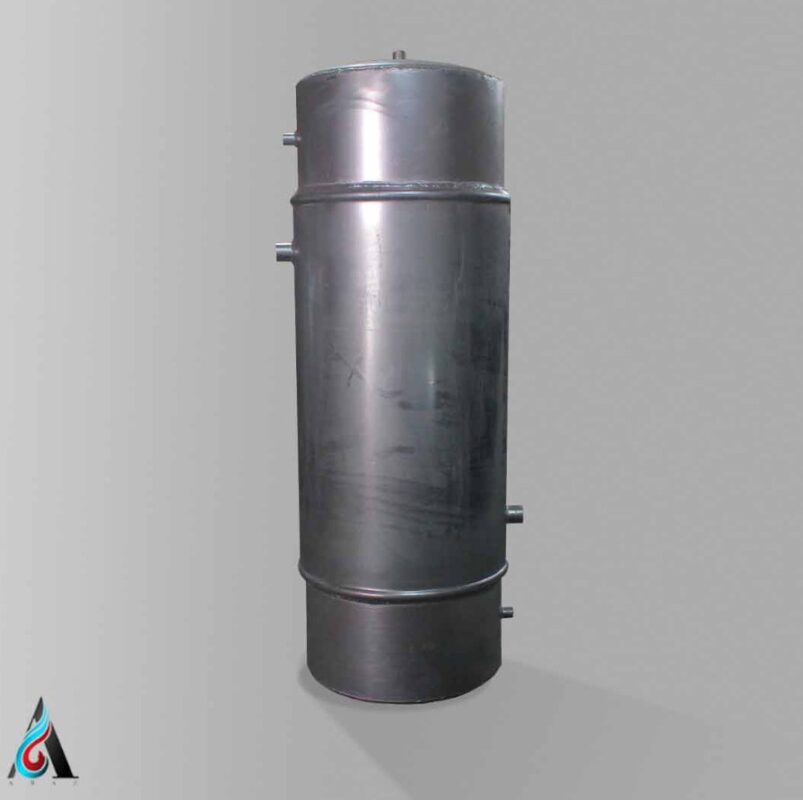 منبع آب گرم دوجداره افقی ۴۰۰ لیتری