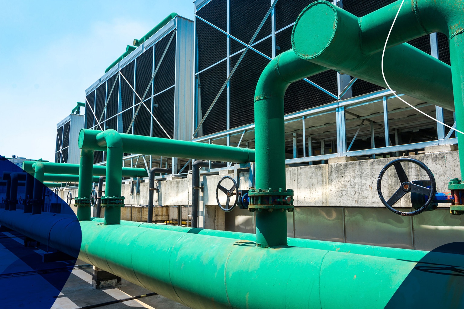 روشهای تصفیه آب برج خنککننده 1 روشهای تصفیه آب برج خنککننده