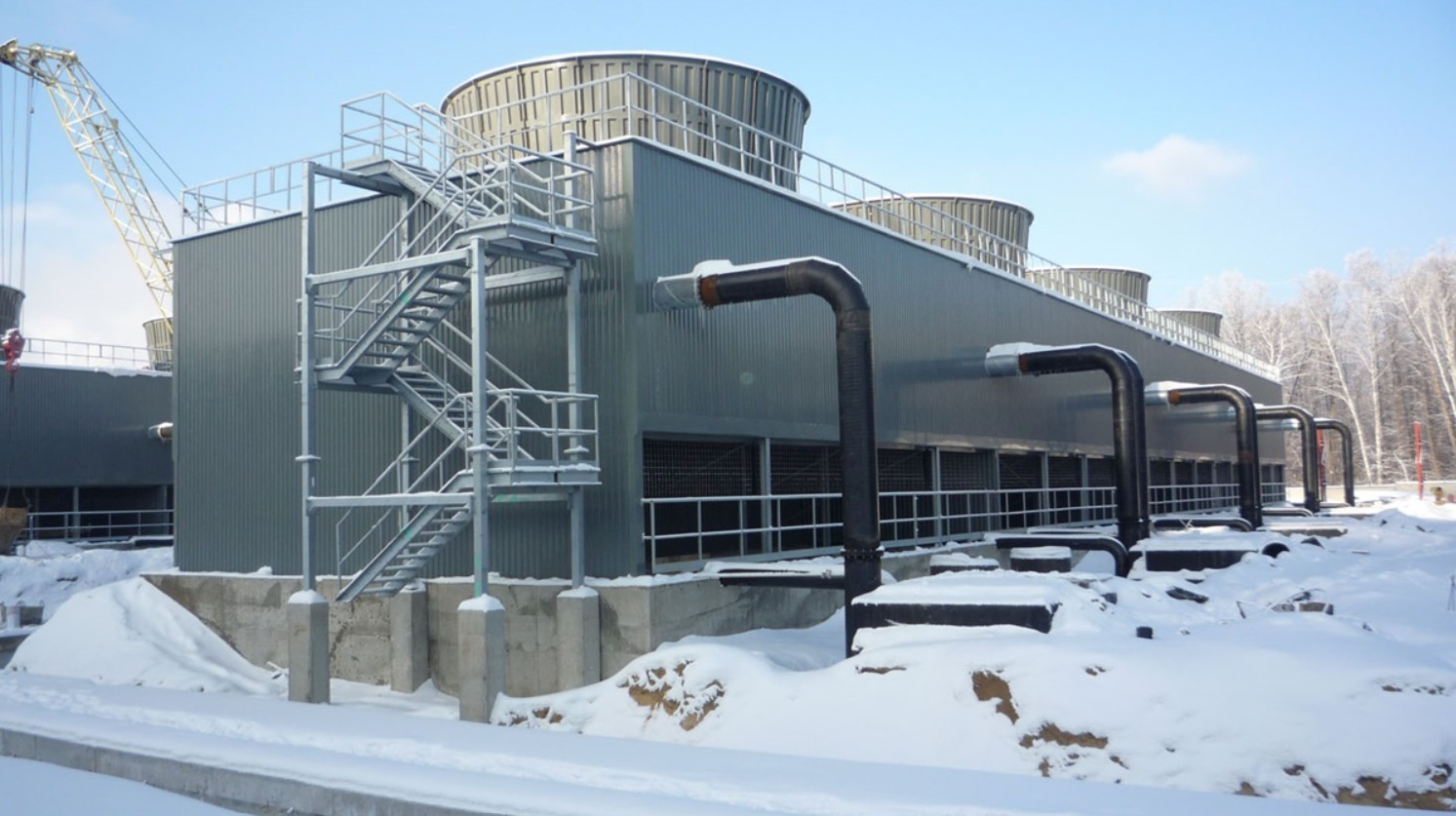 روش های پیشگیری از یخ زدگی برج خنک کننده در زمستان 3 جلوگیری از یخ زدگی برج خنک کننده و چیلر در زمستان